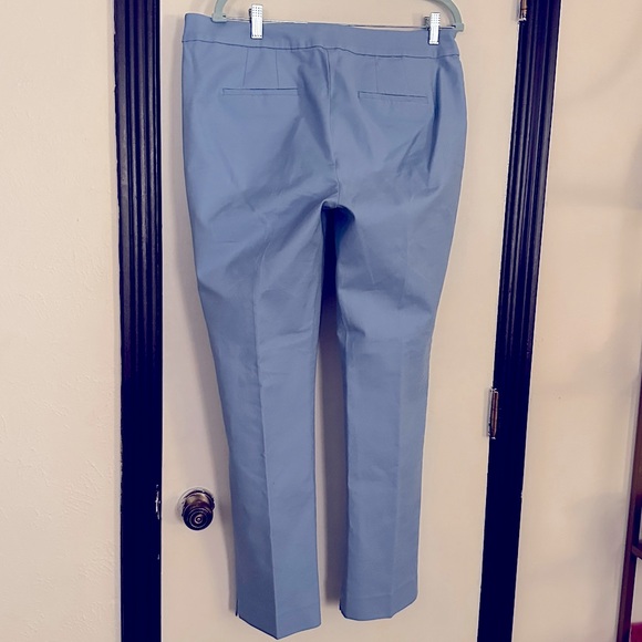BODEN Blue Pants Size 12 Regular Trousers, Powder Blue Chinos - Picture 3 of 16